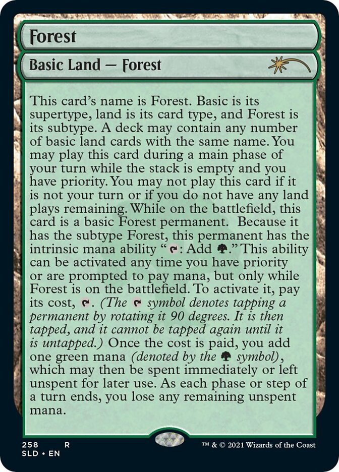 Forest (258) [Secret Lair Drop Series] | Card Citadel