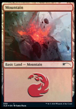 Mountain (Smashing) (569) [Secret Lair Drop Promos] | Card Citadel