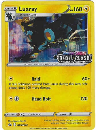 Luxray (SWSH023) (Prerelease Promo) [Sword & Shield: Black Star Promos] | Card Citadel