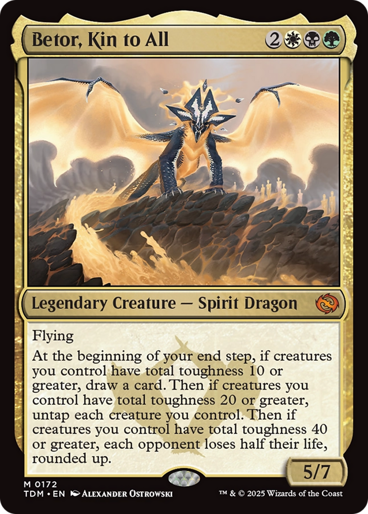 Betor, Kin to All [Tarkir: Dragonstorm] | Card Citadel