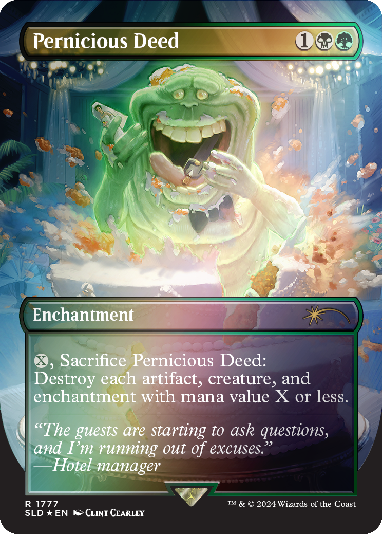 Pernicious Deed (Rainbow Foil) [Secret Lair Drop Series] | Card Citadel