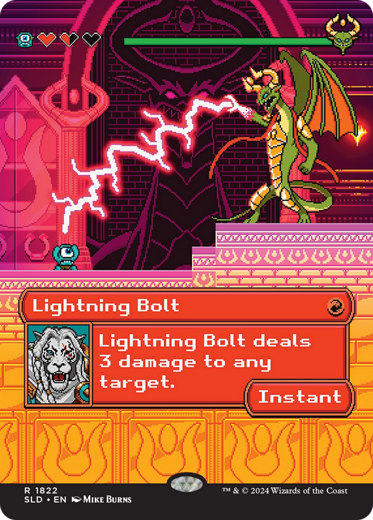 Lightning Bolt (1822) (Rainbow Foil) [Secret Lair Drop Series] | Card Citadel