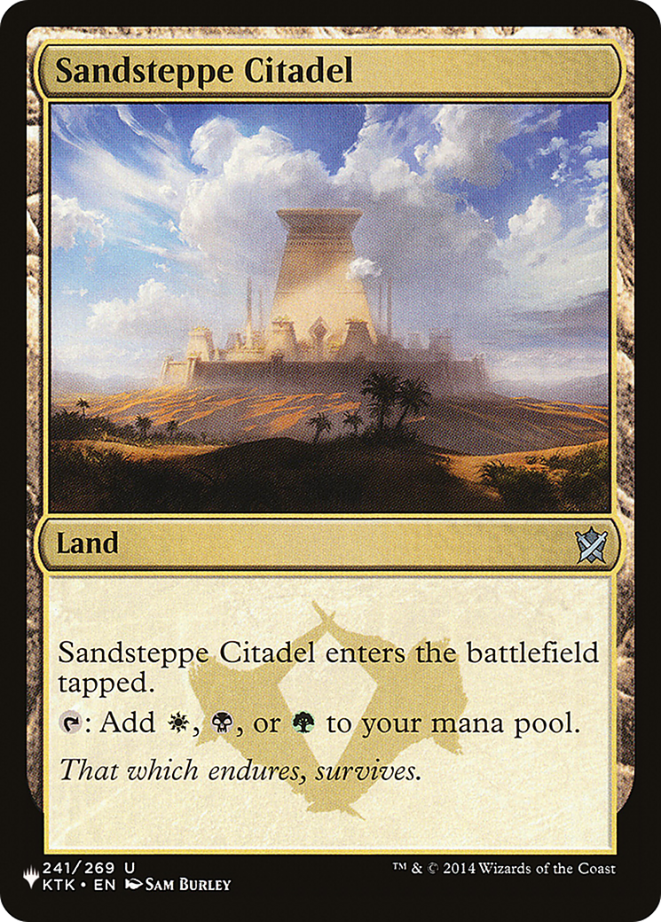 Sandsteppe Citadel [Secret Lair: From Cute to Brute] | Card Citadel