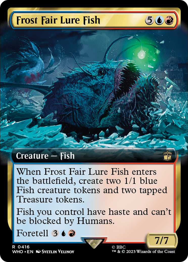 Frost Fair Lure Fish (Extended Art) [Doctor Who] | Card Citadel