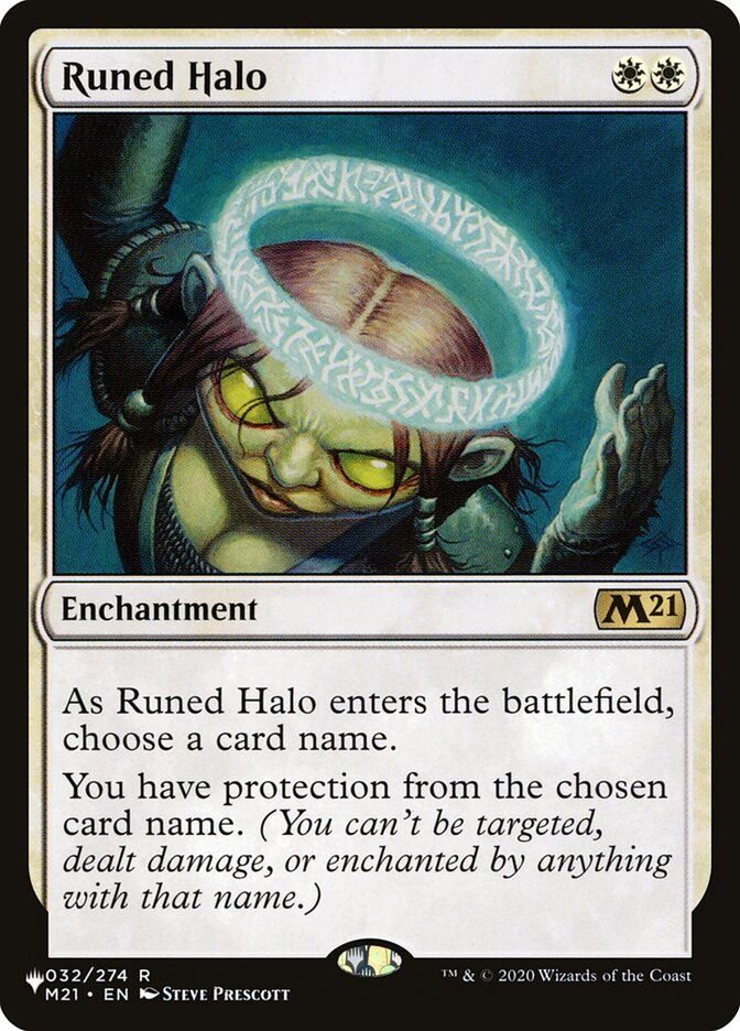 Runed Halo [The List] | Card Citadel