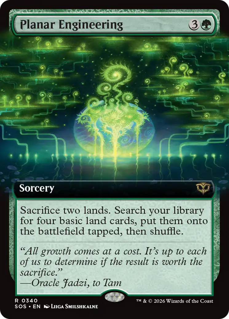 Planar Engineering (Extended Art) [Secrets of Strixhaven] | Card Citadel