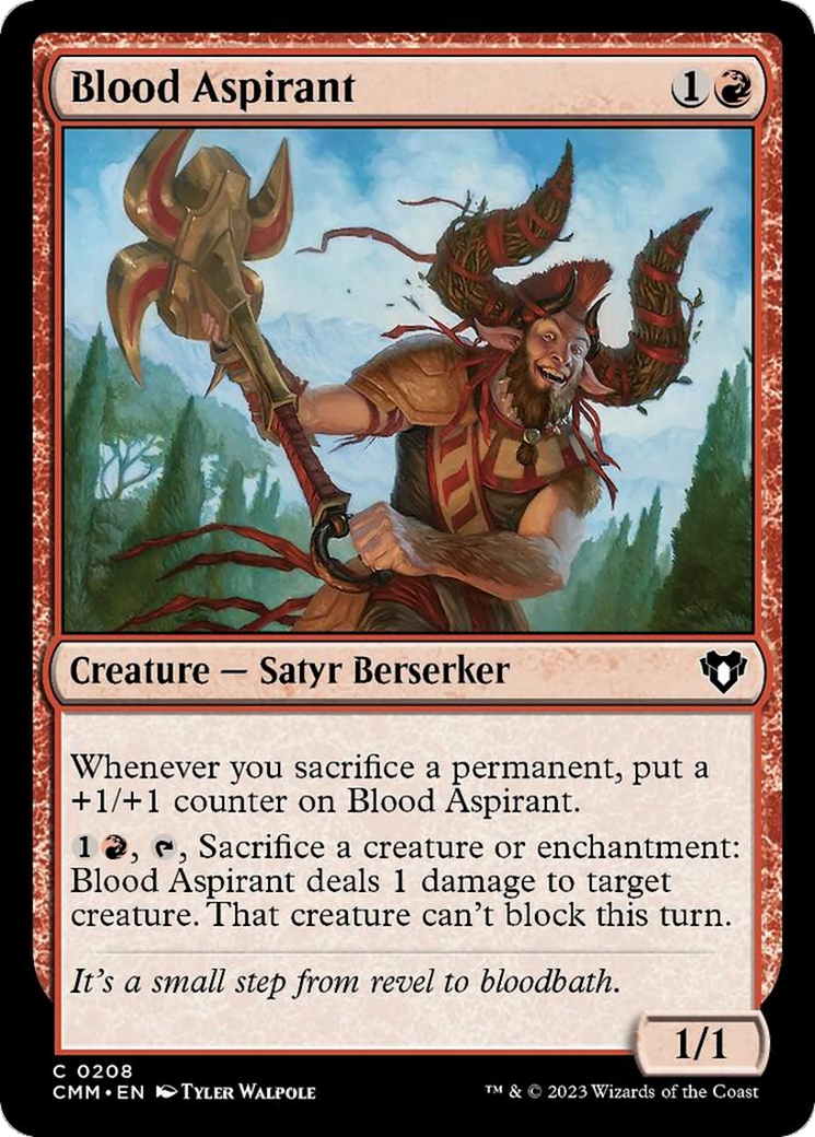 Blood Aspirant [Commander Masters] | Card Citadel