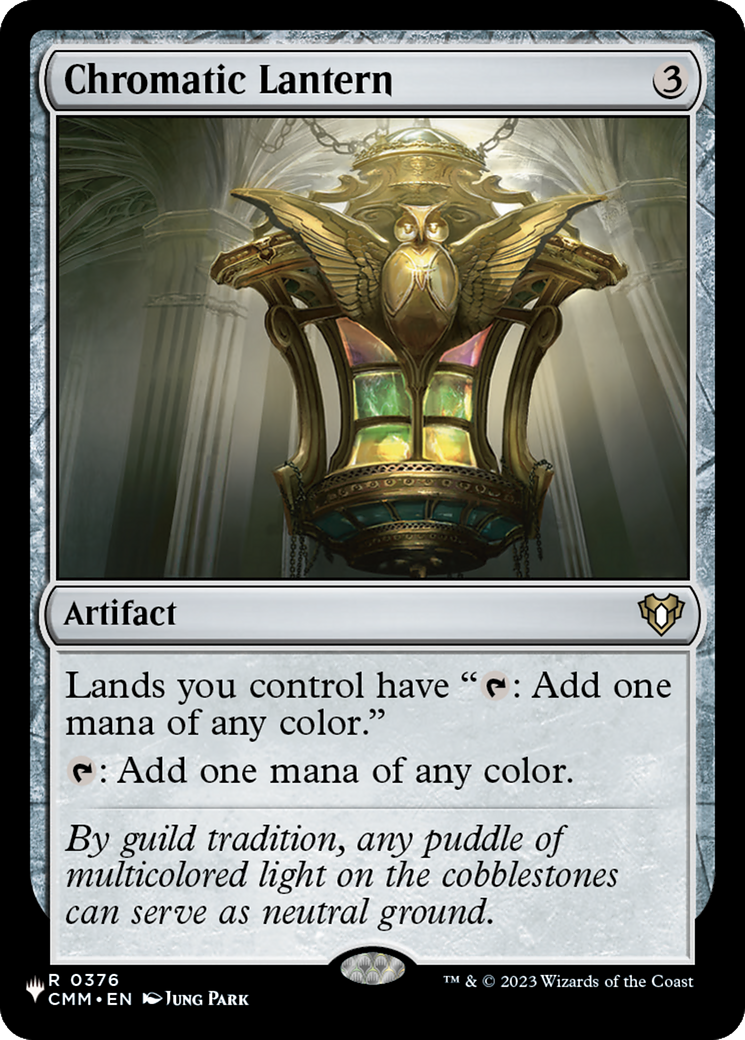 Chromatic Lantern (CMM) [The List] | Card Citadel