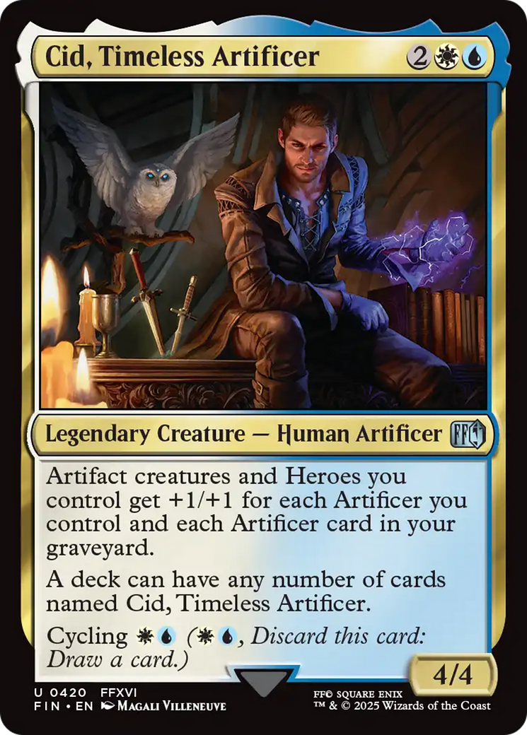 Cid, Timeless Artificer (0420) [FINAL FANTASY] | Card Citadel