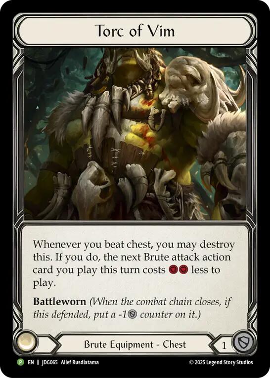 Torc of Vim [JDG065] (Promo)  Cold Foil | Card Citadel