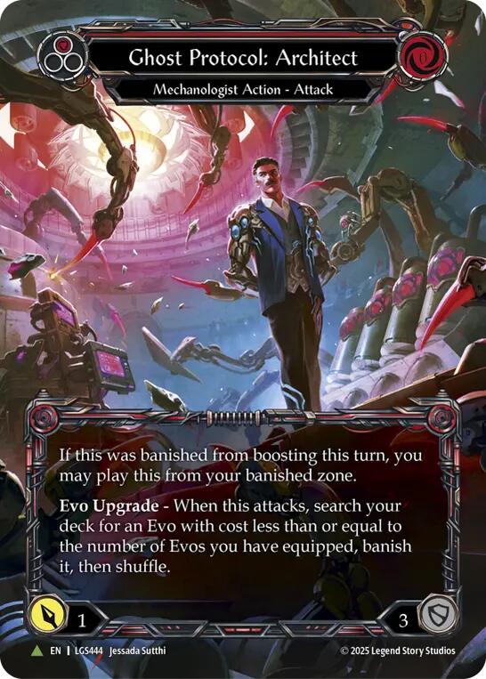 Ghost Protocol: Architect [LGS444] (Promo)  Cold Foil | Card Citadel