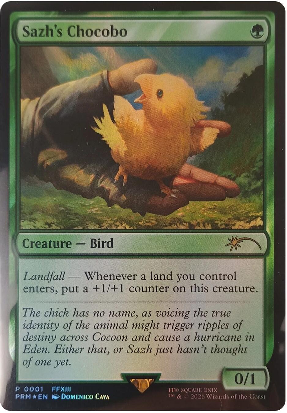 Sazh's Chocobo [FINAL FANTASY Promos] | Card Citadel