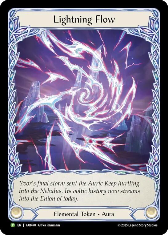 Lightning Flow [FAB470] (Promo)  Rainbow Foil | Card Citadel