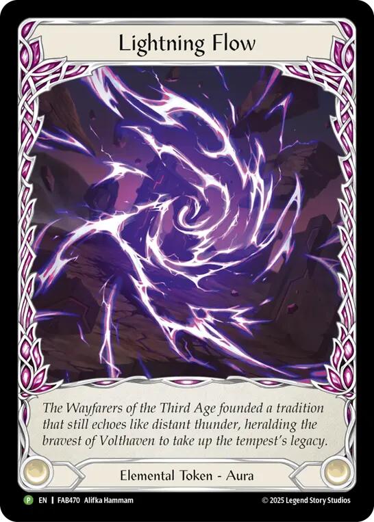 Lightning Flow [FAB470] (Promo)  Rainbow Foil | Card Citadel