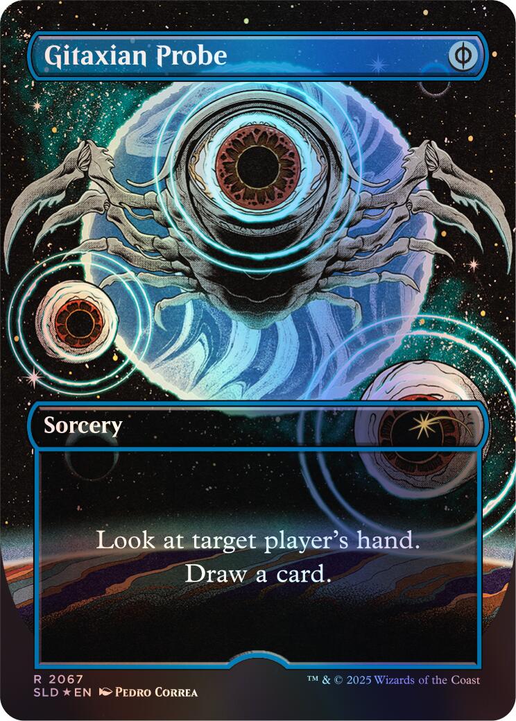 Gitaxian Probe (2067) (Rainbow Foil) [Secret Lair Drop Series] | Card Citadel