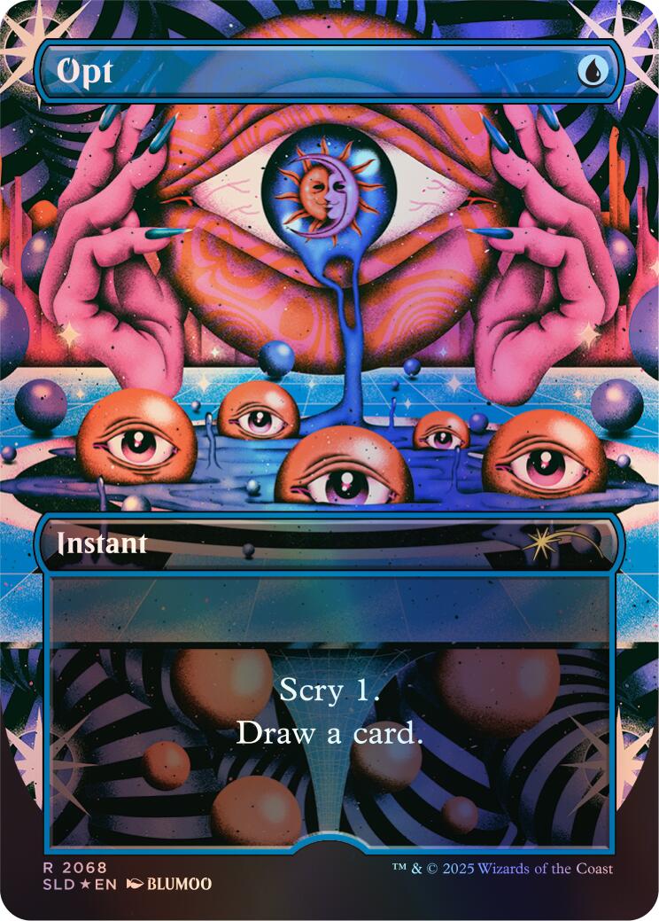 Opt (2068) (Rainbow Foil) [Secret Lair Drop Series] | Card Citadel