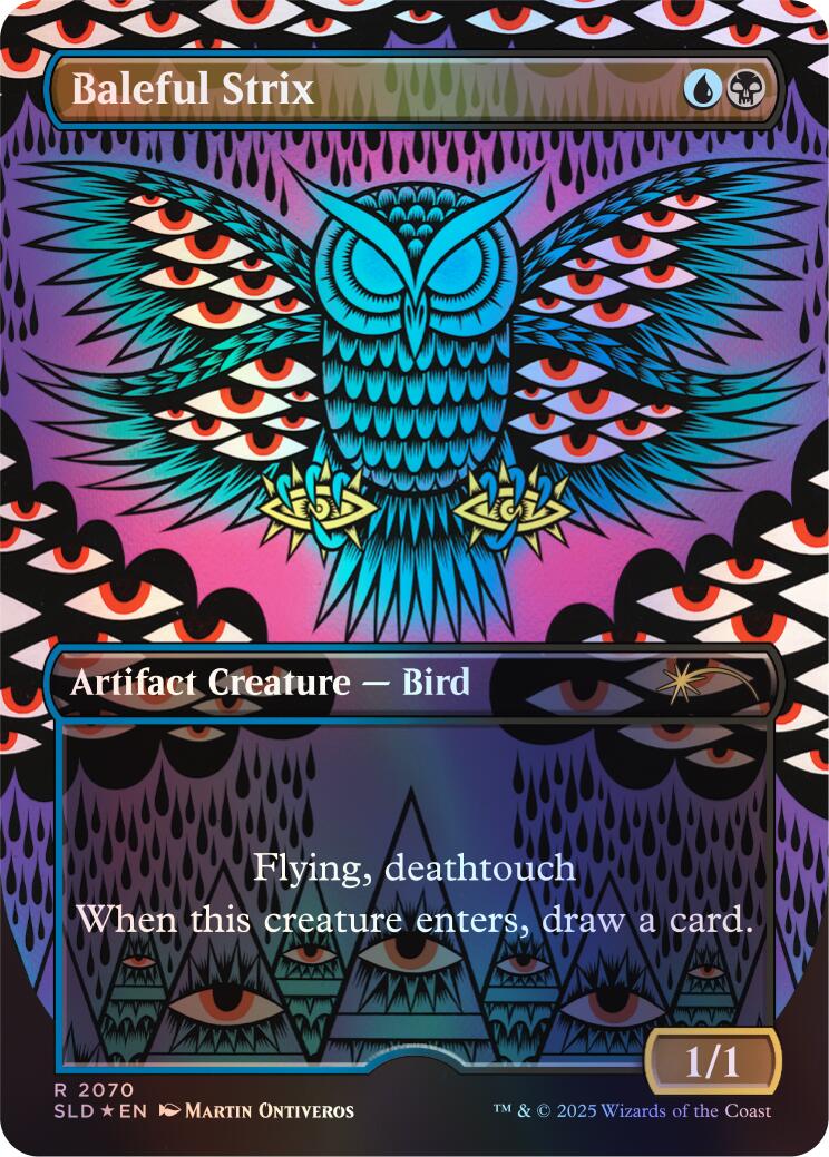 Baleful Strix (2070) (Rainbow Foil) [Secret Lair Drop Series] | Card Citadel