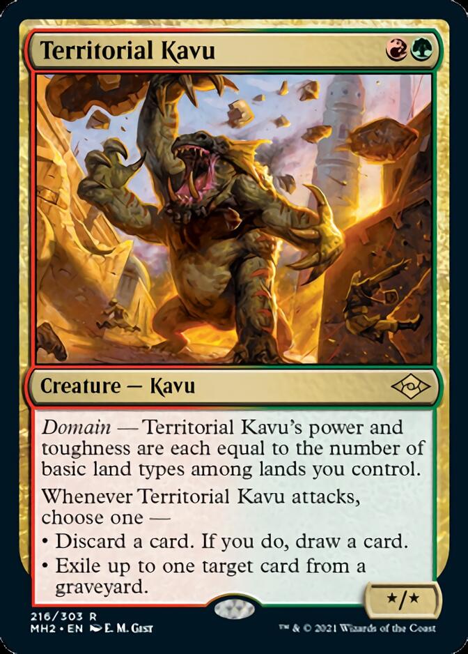 Territorial Kavu [Modern Horizons 2] | Card Citadel