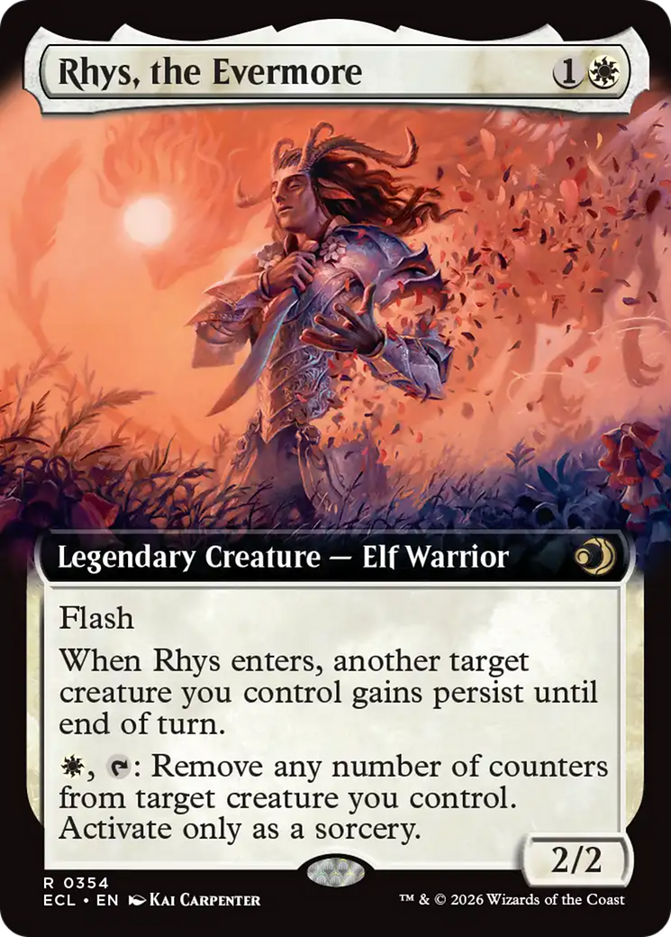 Rhys, the Evermore (Extended Art) [Lorwyn Eclipsed] | Card Citadel