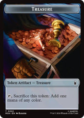 Treasure (022) // Rogue (009) Double-Sided Token [Marvel Super Heroes Commander Tokens] | Card Citadel