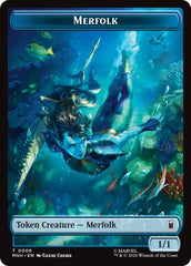 Merfolk // Doombot Double-Sided Token [Marvel Super Heroes Tokens] | Card Citadel