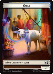 Goat // Construct Double-Sided Token [Marvel Super Heroes Commander Tokens] | Card Citadel