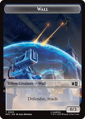 Wall // Council of Reeds Double-Sided Token [Marvel Super Heroes Commander Tokens] | Card Citadel