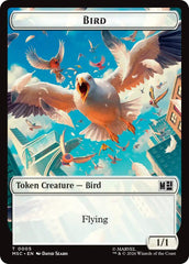 Bird // Rhino Double-Sided Token [Marvel Super Heroes Commander Tokens] | Card Citadel
