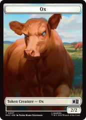 Ox // Vibranium Double-Sided Token [Marvel Super Heroes Commander Tokens] | Card Citadel