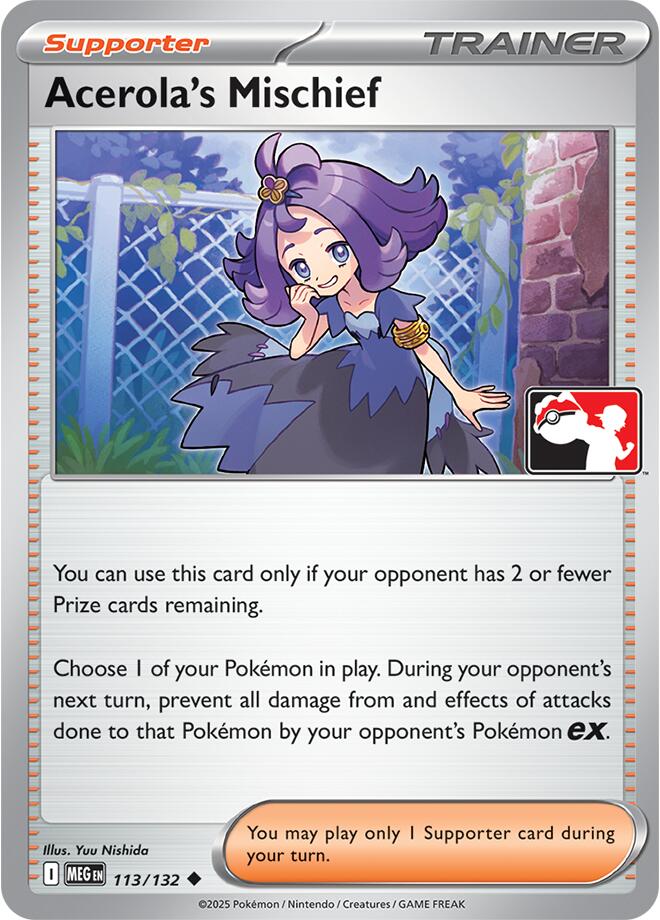 Acerola's Mischief (113/132) [Prize Pack Series Nine] | Card Citadel