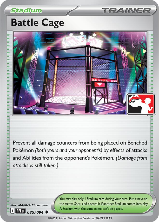 Battle Cage (085/094) [Prize Pack Series Nine] | Card Citadel