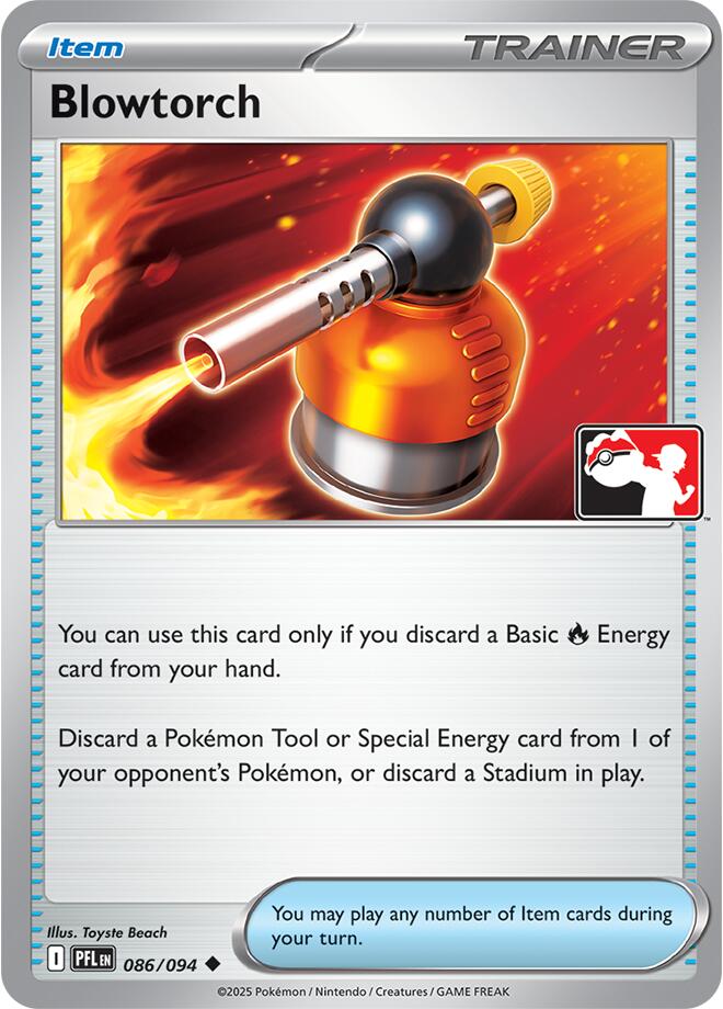 Blowtorch (086/094) [Prize Pack Series Nine] | Card Citadel