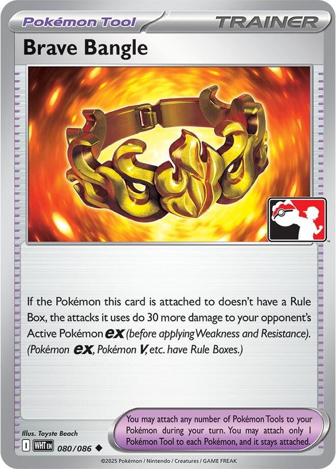 Brave Bangle (080/086) (Cosmos Holo) [Prize Pack Series Nine] | Card Citadel