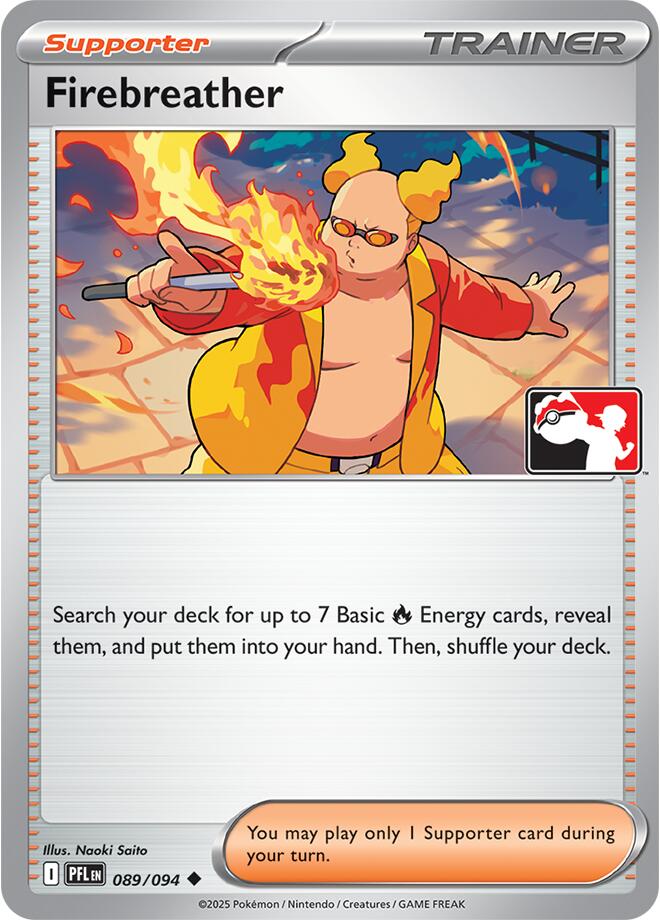 Firebreather (089/094) [Prize Pack Series Nine] | Card Citadel