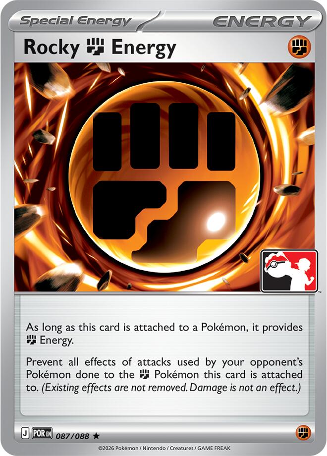 Rocky Fighting Energy (087/088) [Prize Pack Series Nine] | Card Citadel