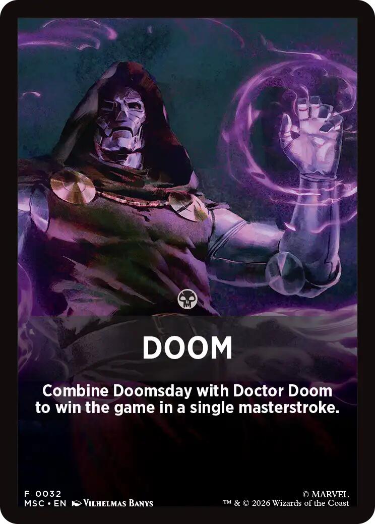 Doom Theme Card [Marvel Super Heroes Commander] | Card Citadel