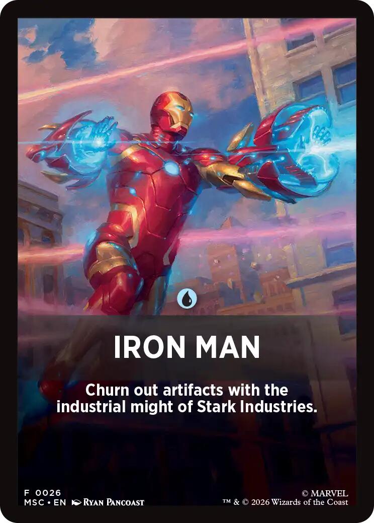 Iron Man Theme Card [Marvel Super Heroes Commander] | Card Citadel