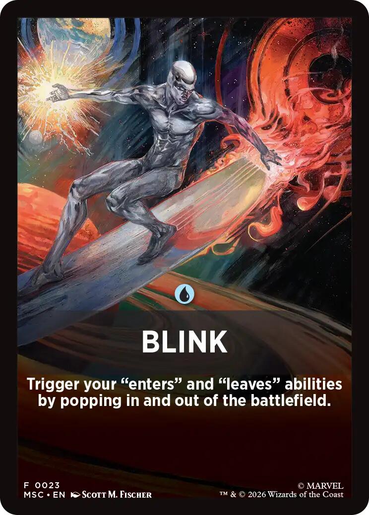 Blink Theme Card [Marvel Super Heroes Commander] | Card Citadel