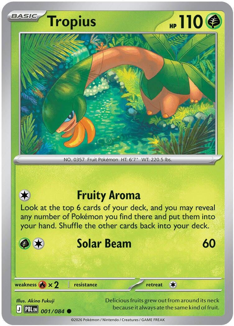 Tropius (001/084) [Mega Evolution: Pitch Black] | Card Citadel