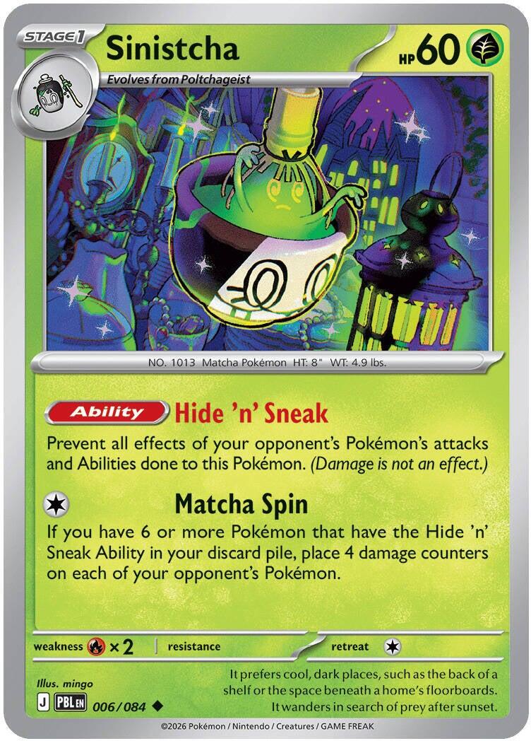 Sinistcha (006/084) [Mega Evolution: Pitch Black] | Card Citadel