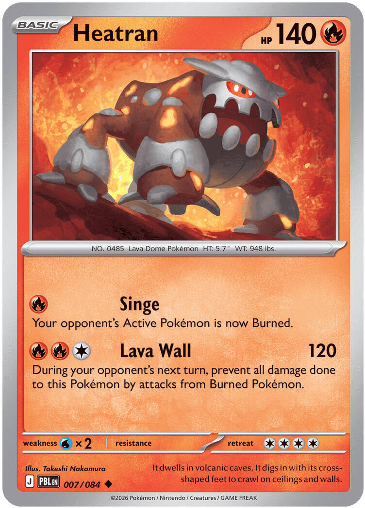 Heatran (007/084) [Mega Evolution: Pitch Black] | Card Citadel