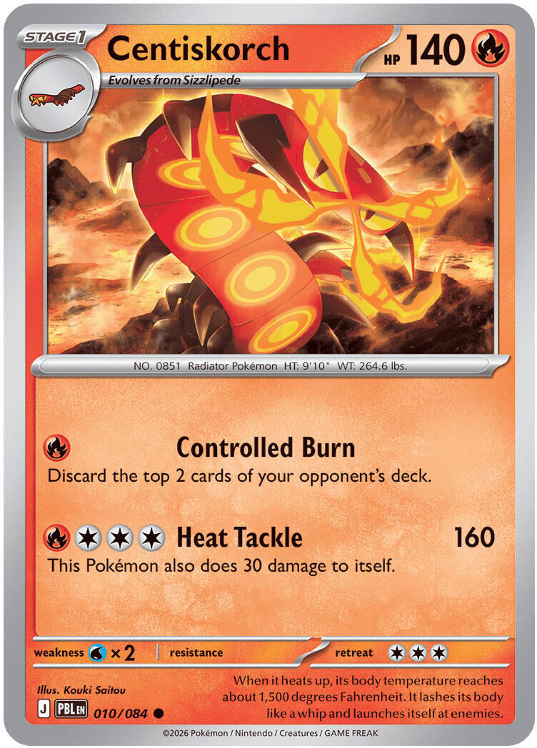 Centiskorch (010/084) [Mega Evolution: Pitch Black] | Card Citadel