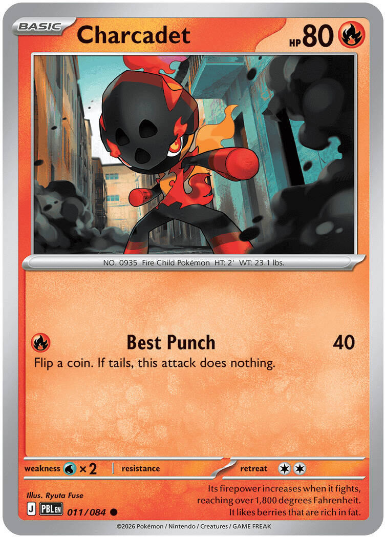 Charcadet (011/084) [Mega Evolution: Pitch Black] | Card Citadel