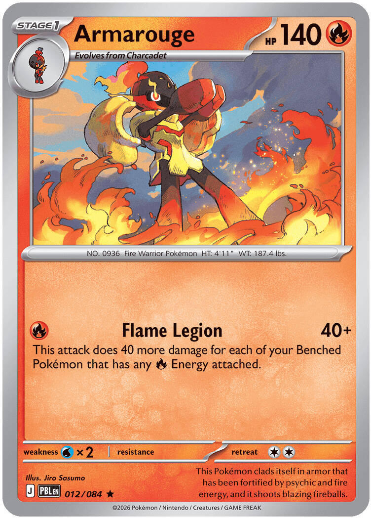 Armarouge (012/084) [Mega Evolution: Pitch Black] | Card Citadel