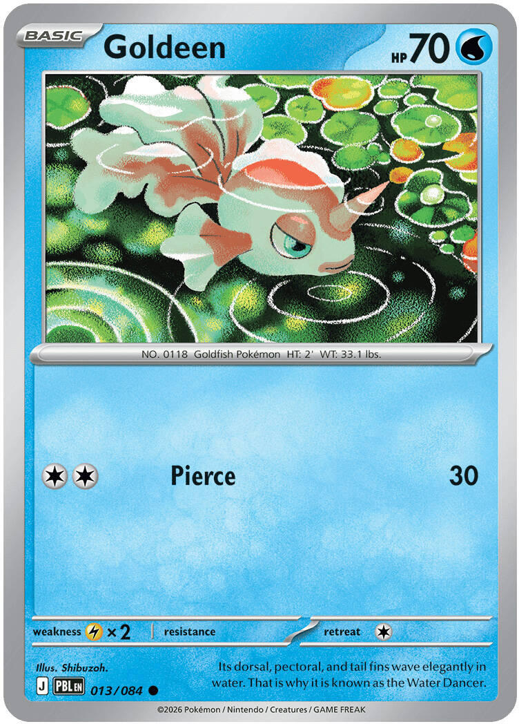 Goldeen (013/084) [Mega Evolution: Pitch Black] | Card Citadel