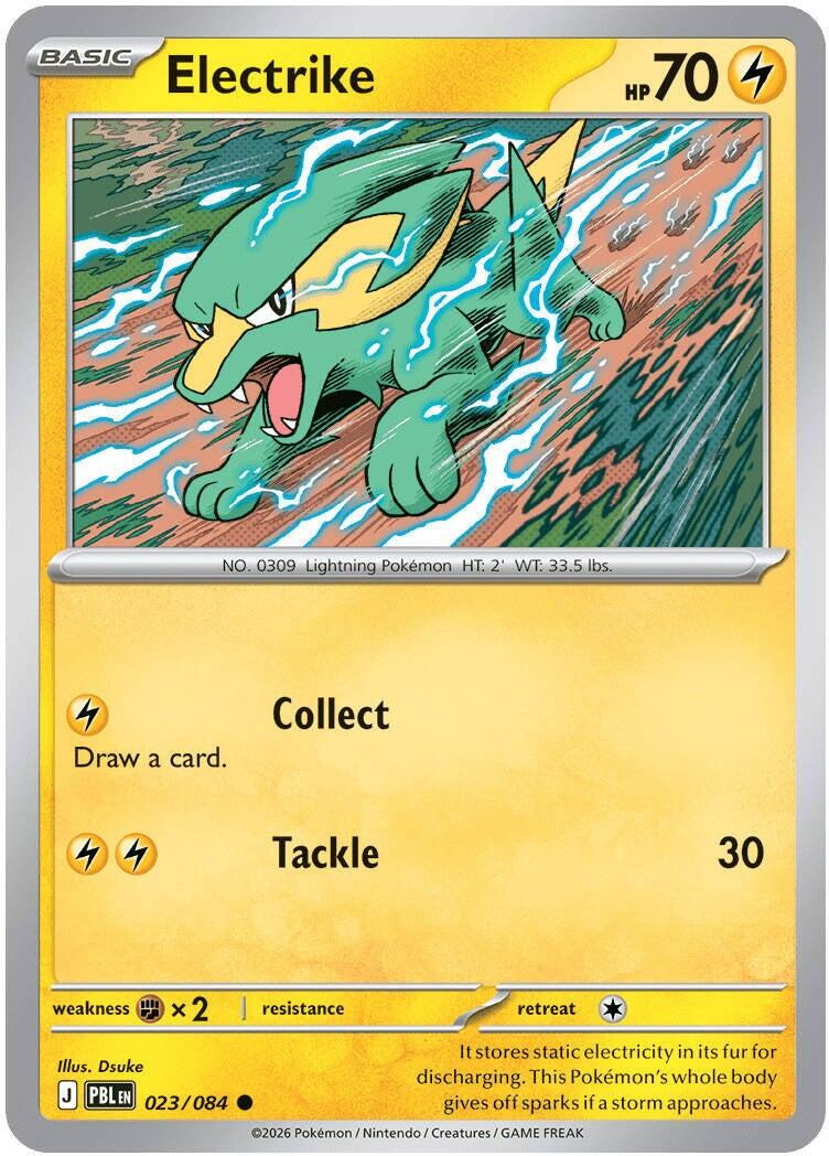 Electrike (023/084) [Mega Evolution: Pitch Black] | Card Citadel