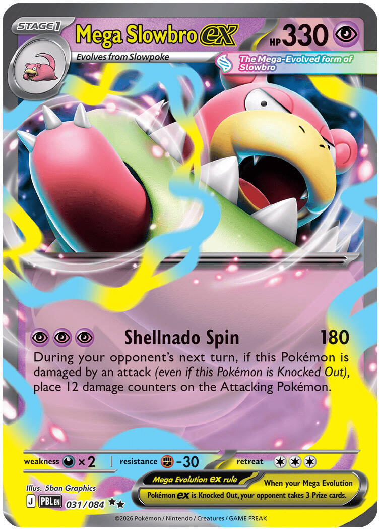 Mega Slowbro ex (031/084) [Mega Evolution: Pitch Black] | Card Citadel