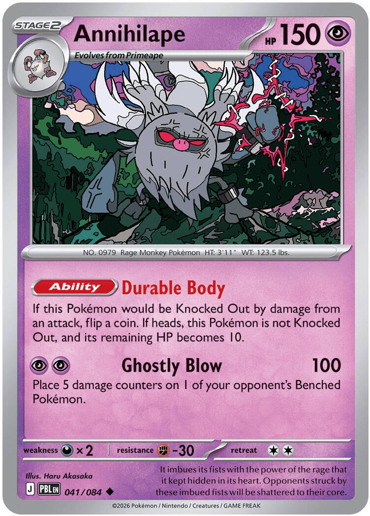 Annihilape (041/084) [Mega Evolution: Pitch Black] | Card Citadel
