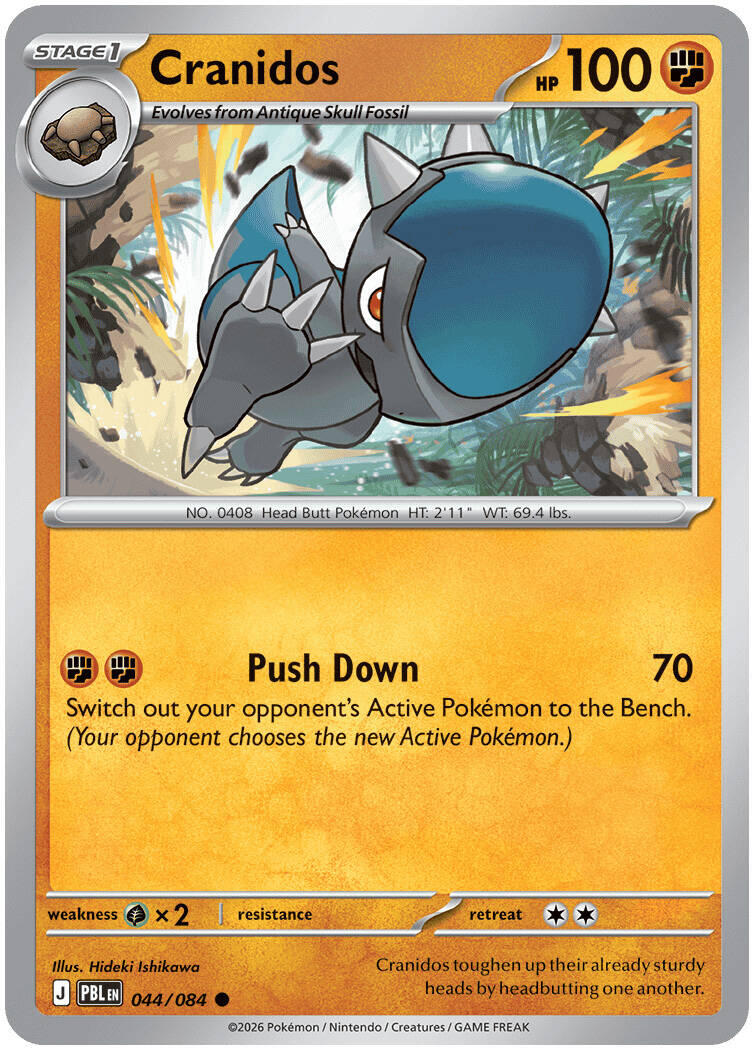 Cranidos (044/084) [Mega Evolution: Pitch Black] | Card Citadel