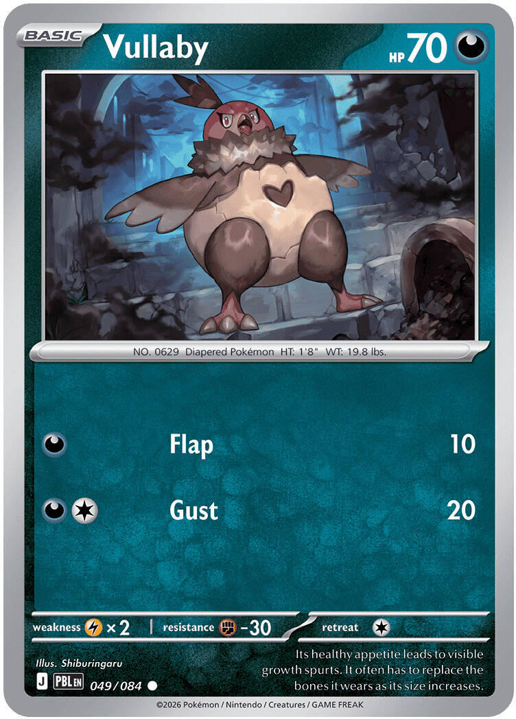 Vullaby (049/084) [Mega Evolution: Pitch Black] | Card Citadel